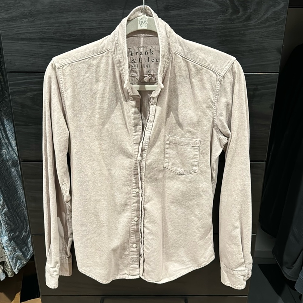 Frank & Eileen Barry button down